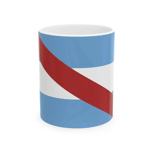 Flag of Corrientes 1820-1822 (Argentina) White Coffee Mug 11oz - Go Mug Yourself