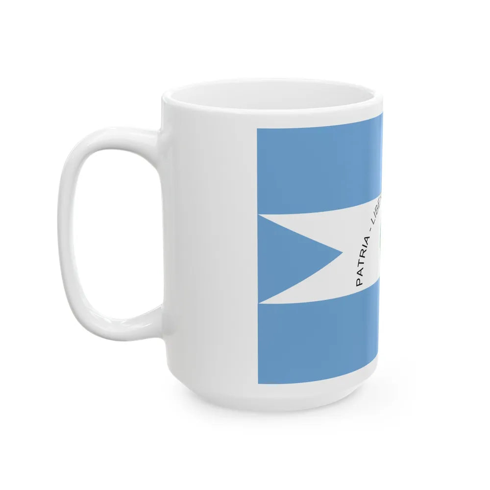 Flag of Corrientes Province Argentina - White Coffee Mug-Go Mug Yourself