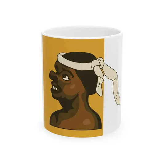 Flag of Corsica 14th century (France) White Coffee Mug 11oz - Go Mug Yourself