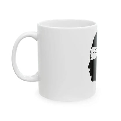 Flag of Corsica before 1755 (France) White Coffee Mug - Go Mug Yourself