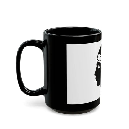 Flag of Corsica France - Black Coffee Mug-Go Mug Yourself