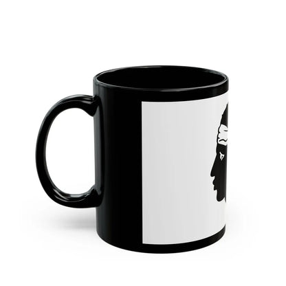 Flag of Corsica France - Black Coffee Mug-Go Mug Yourself