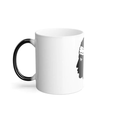 Flag of Corsica France - Color Changing Coffee Mug-Go Mug Yourself