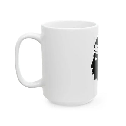 Flag of Corsica France - White Coffee Mug - Go Mug Yourself