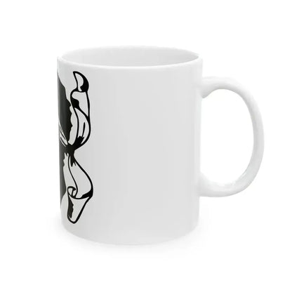 Flag of Corsica Variant (France) White Coffee Mug - Go Mug Yourself