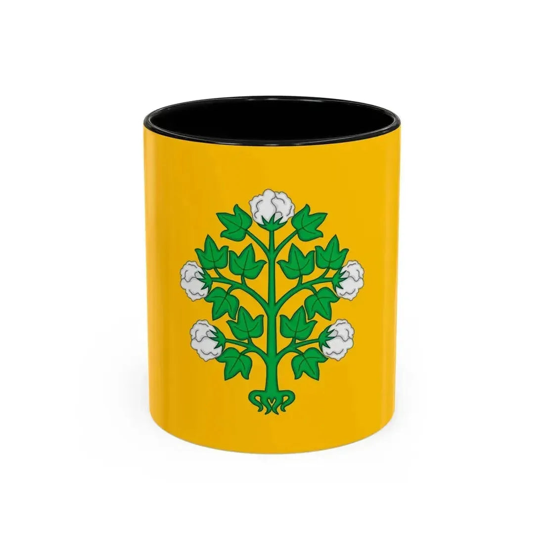 Flag of Cospicua Bormla Malta - Accent Coffee Mug 11oz Black - Go Mug Yourself