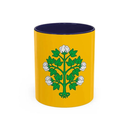 Flag of Cospicua Bormla Malta - Accent Coffee Mug 11oz Navy - Go Mug Yourself