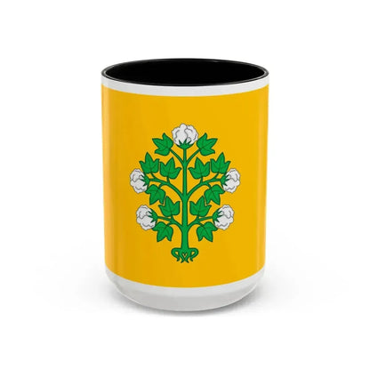 Flag of Cospicua Bormla Malta - Accent Coffee Mug 15oz Black - Go Mug Yourself