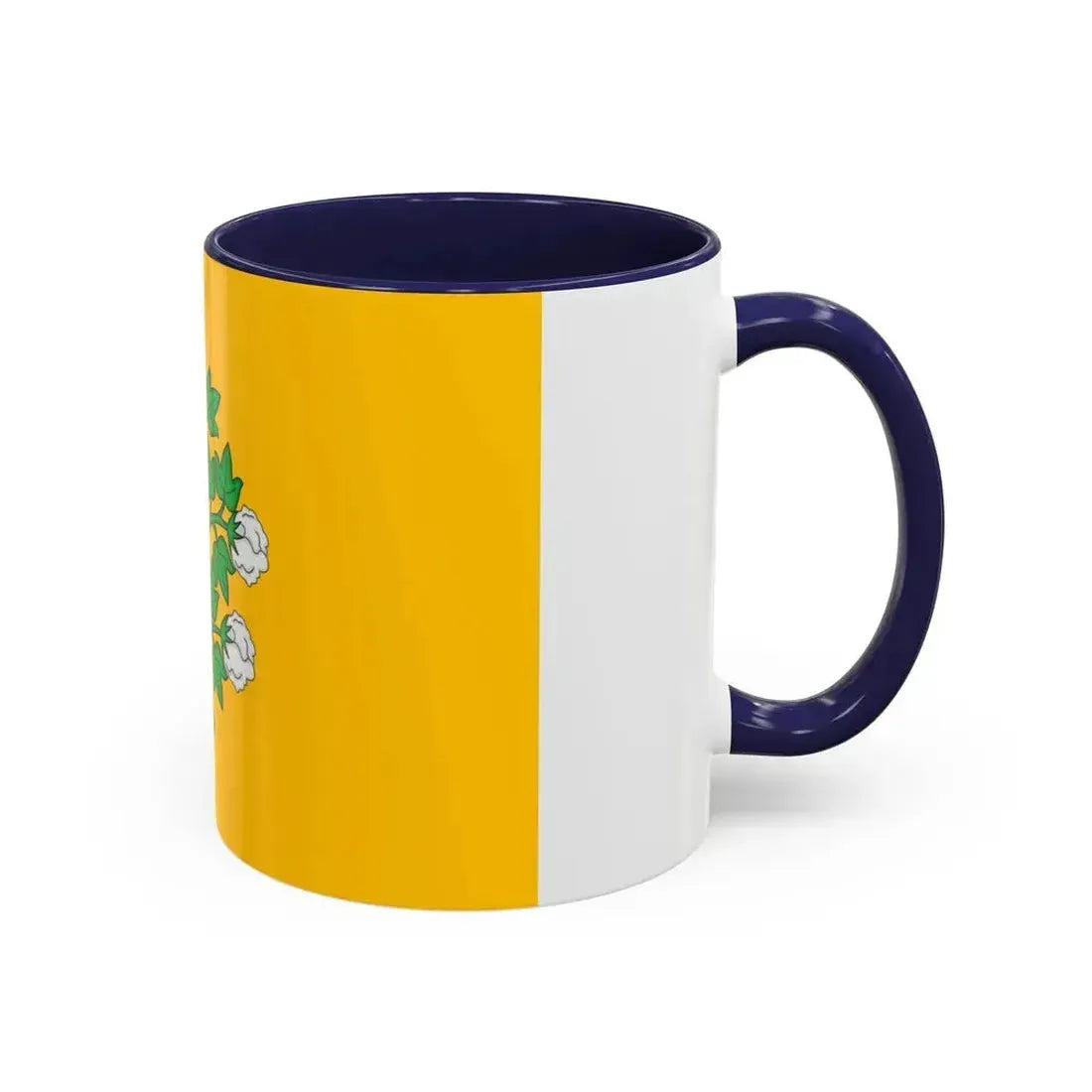 Flag of Cospicua Bormla Malta - Accent Coffee Mug - Go Mug Yourself