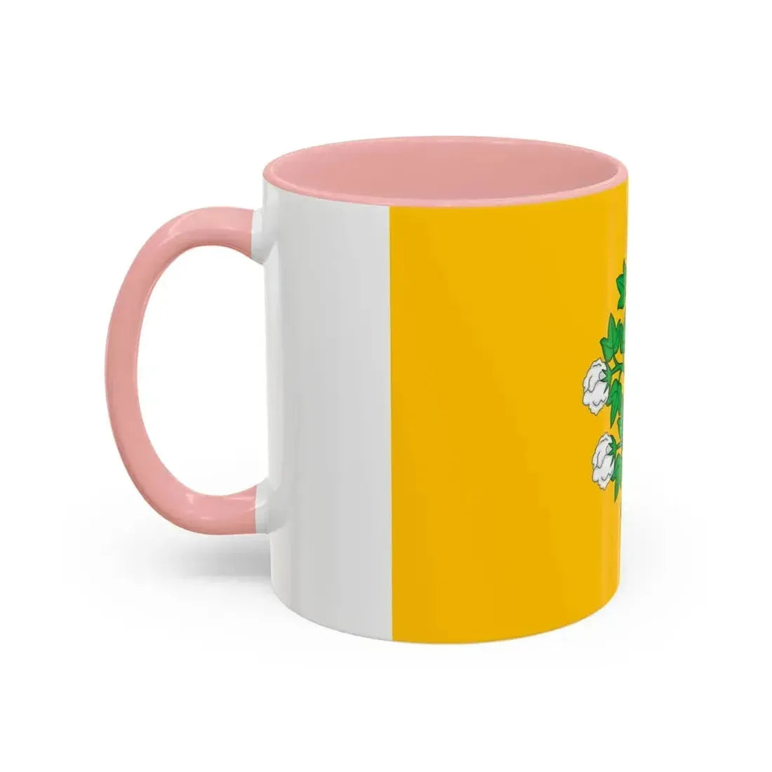 Flag of Cospicua Bormla Malta - Accent Coffee Mug - Go Mug Yourself