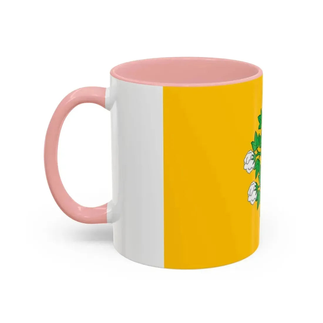 Flag of Cospicua Bormla Malta - Accent Coffee Mug - Go Mug Yourself