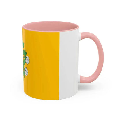 Flag of Cospicua Bormla Malta - Accent Coffee Mug - Go Mug Yourself