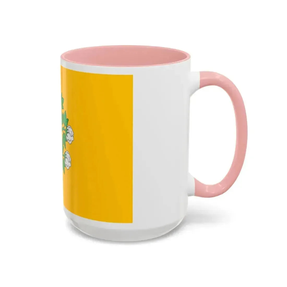 Flag of Cospicua Bormla Malta - Accent Coffee Mug - Go Mug Yourself