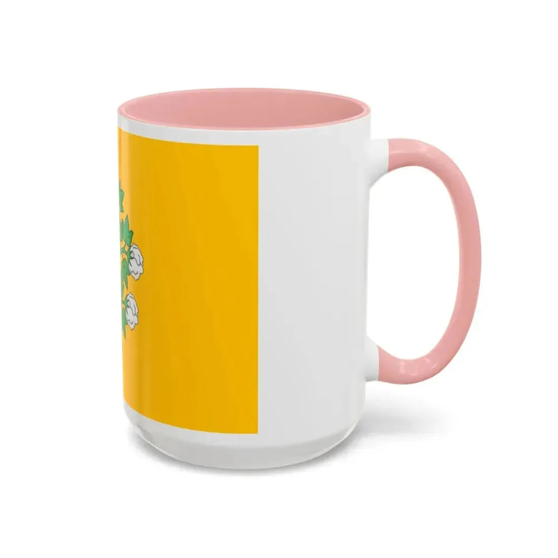 Flag of Cospicua Bormla Malta - Accent Coffee Mug - Go Mug Yourself