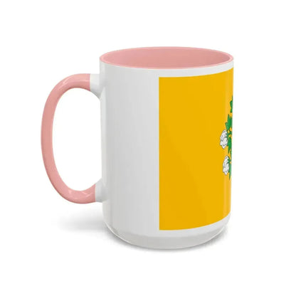Flag of Cospicua Bormla Malta - Accent Coffee Mug - Go Mug Yourself