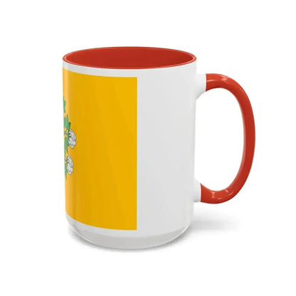 Flag of Cospicua Bormla Malta - Accent Coffee Mug - Go Mug Yourself