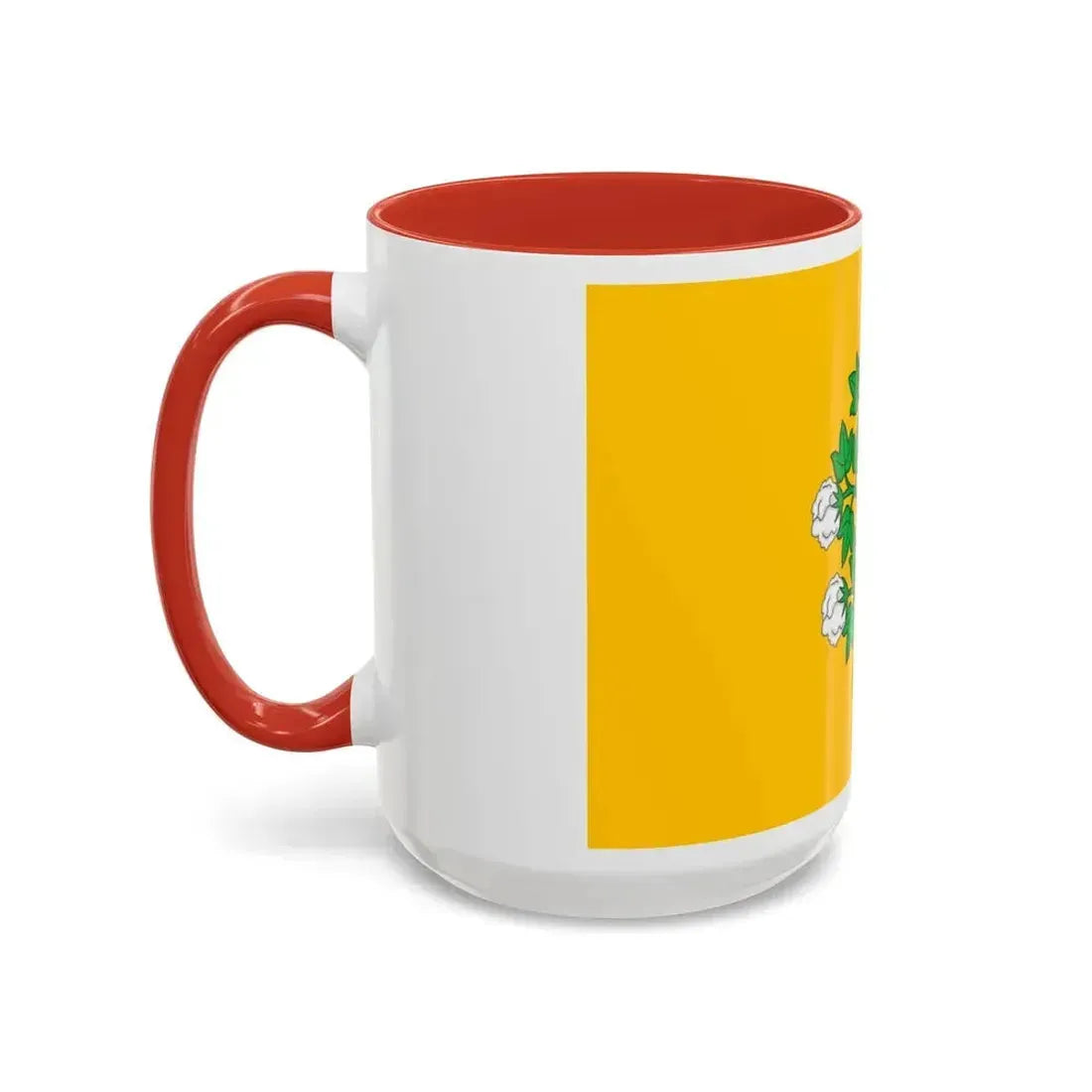 Flag of Cospicua Bormla Malta - Accent Coffee Mug - Go Mug Yourself