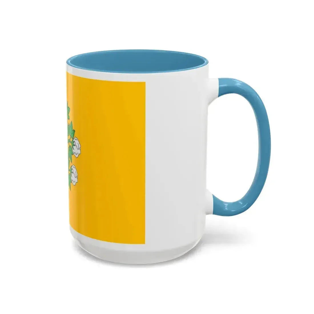 Flag of Cospicua Bormla Malta - Accent Coffee Mug - Go Mug Yourself