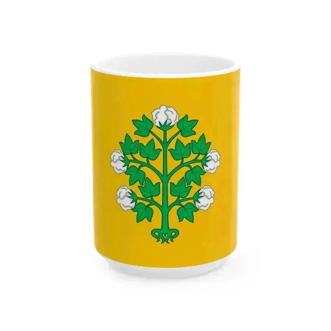 Flag of Cospicua Bormla (Malta) White Coffee Mug 15oz - Go Mug Yourself