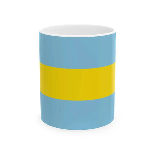 Flag of Costa Rica 1821-1823 (Costa Rica) White Coffee Mug 11oz - Go Mug Yourself
