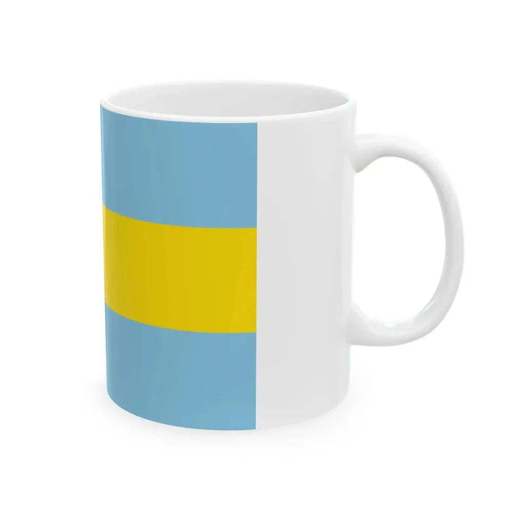 Flag of Costa Rica 1821-1823 (Costa Rica) White Coffee Mug - Go Mug Yourself