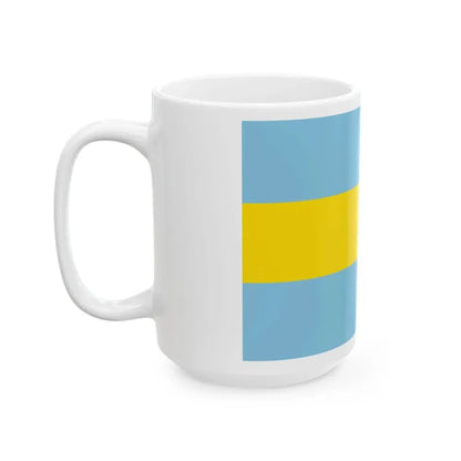Flag of Costa Rica 1821-1823 (Costa Rica) White Coffee Mug - Go Mug Yourself