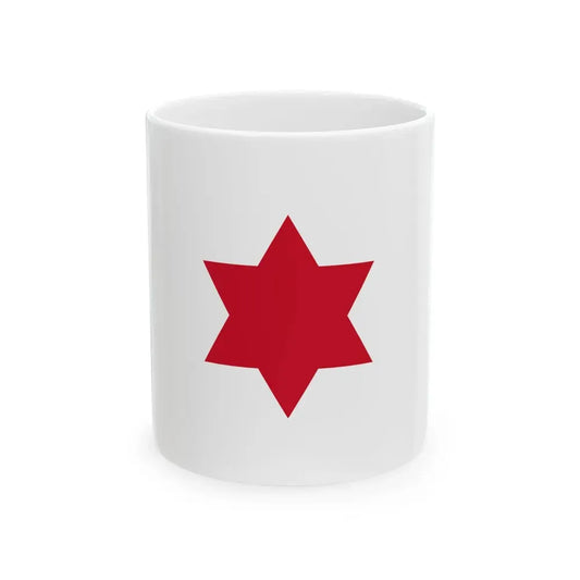 Flag of Costa Rica 1823-1824 (Costa Rica) White Coffee Mug 11oz - Go Mug Yourself