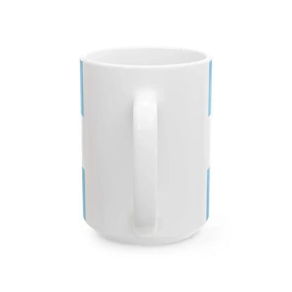 Flag of Costa Rica 1824 (Costa Rica) White Coffee Mug - Go Mug Yourself