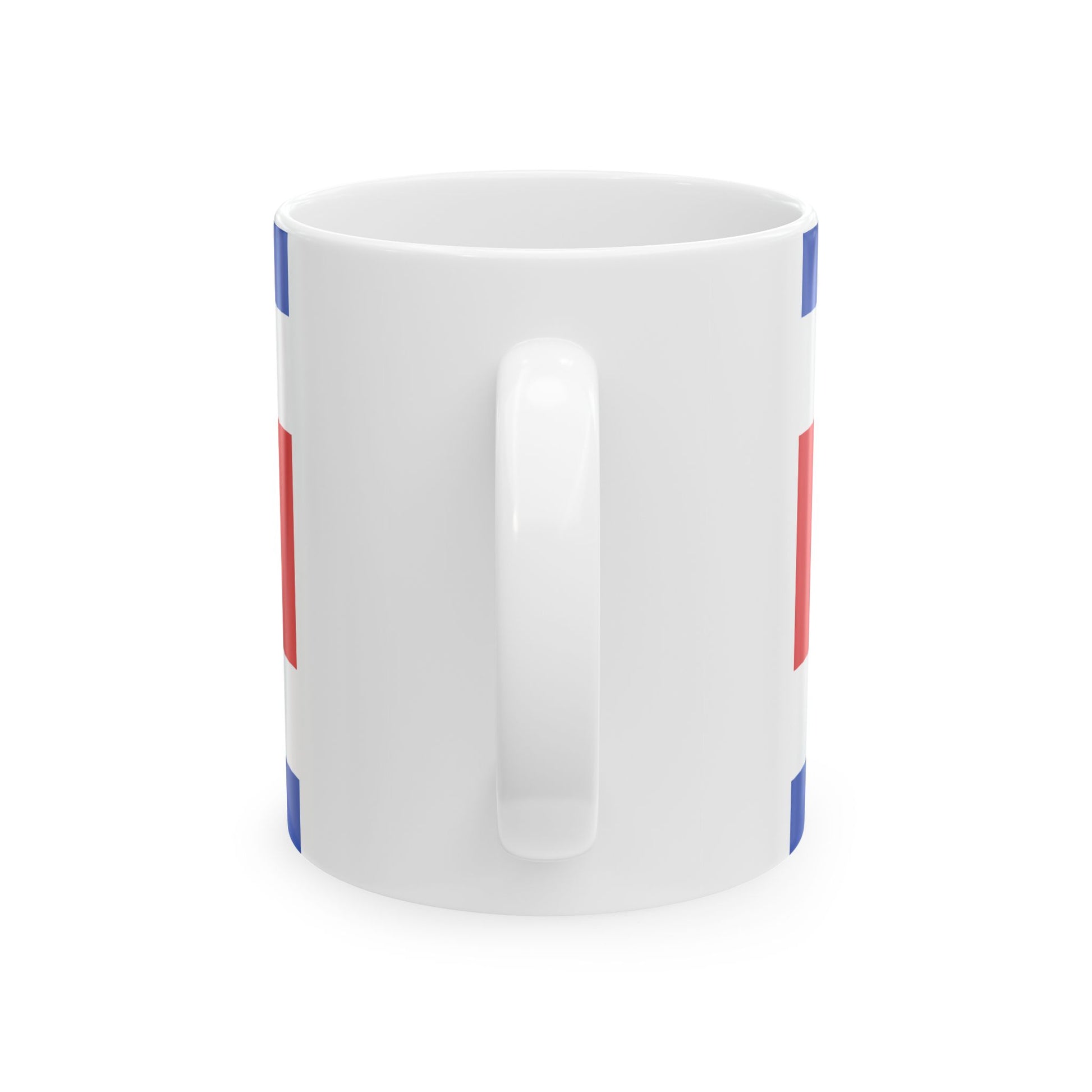 Flag of Costa Rica 1848-1906 (Costa Rica) White Coffee Mug-Go Mug Yourself