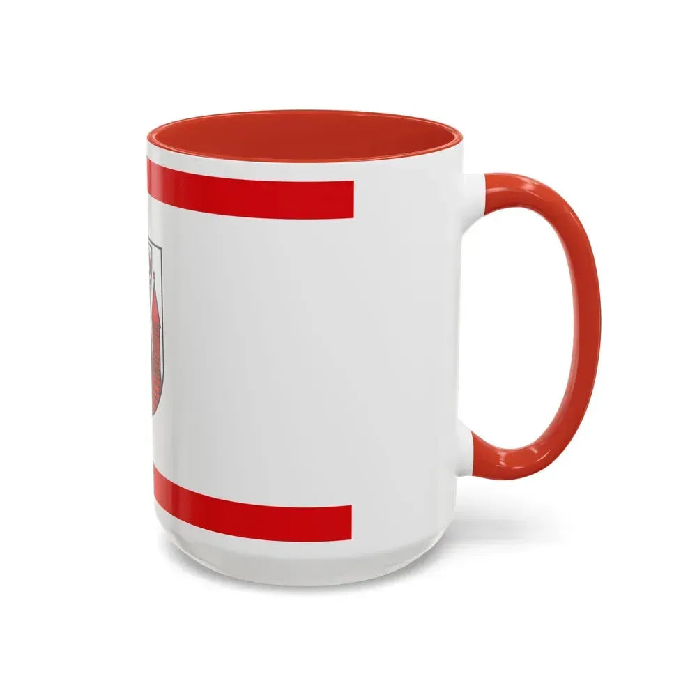 Flag of Cottbus Germany - Accent Coffee Mug - Go Mug Yourself