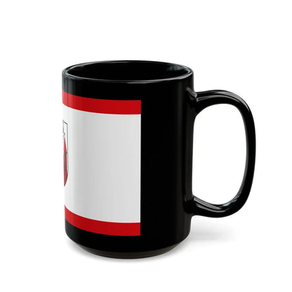 Flag of Cottbus Germany - Black Coffee Mug-Go Mug Yourself