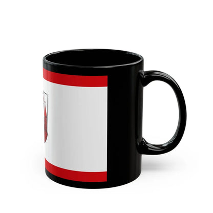 Flag of Cottbus Germany - Black Coffee Mug-Go Mug Yourself