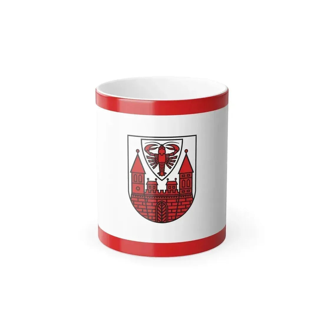 Flag of Cottbus Germany - Color Changing Coffee Mug 11oz - Go Mug Yourself