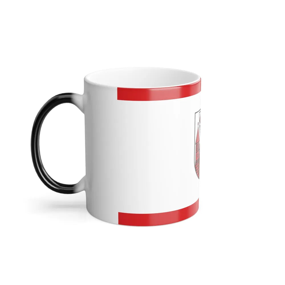 Flag of Cottbus Germany - Color Changing Coffee Mug-Go Mug Yourself