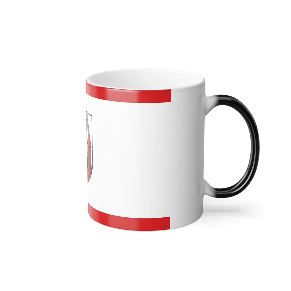 Flag of Cottbus Germany - Color Changing Coffee Mug-Go Mug Yourself