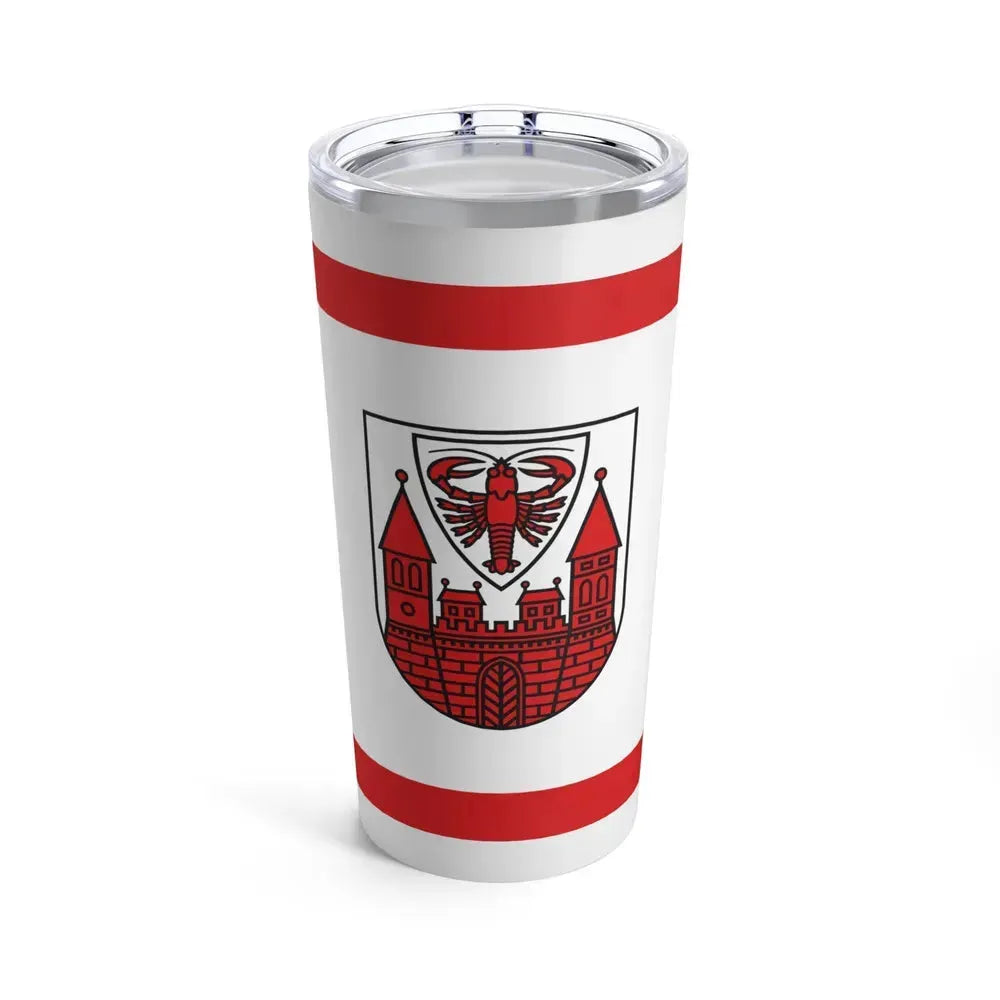 Flag of Cottbus Germany - Tumbler 20oz 20oz - Go Mug Yourself