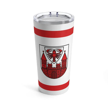 Flag of Cottbus Germany - Tumbler 20oz 20oz - Go Mug Yourself