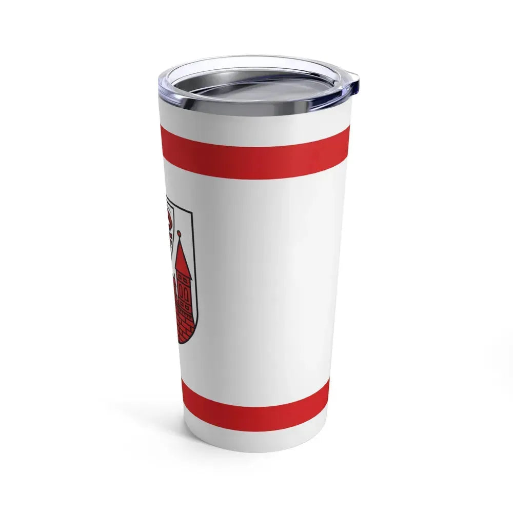 Flag of Cottbus Germany - Tumbler 20oz - Go Mug Yourself