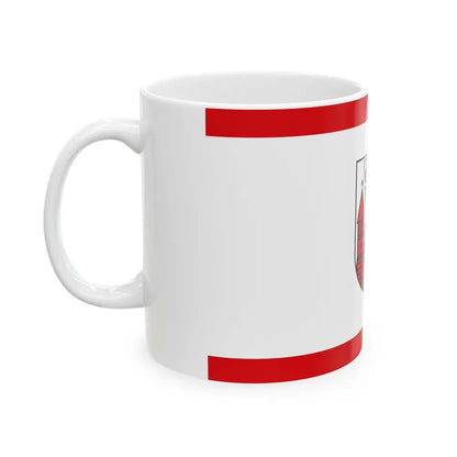 Flag of Cottbus Germany - White Coffee Mug-Go Mug Yourself