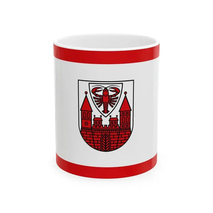 Flag of Cottbus Germany - White Coffee Mug - Go Mug Yourself