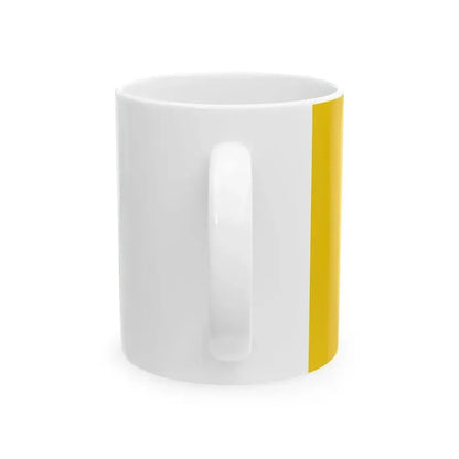 Flag of county Antrim (Ireland) White Coffee Mug - Go Mug Yourself
