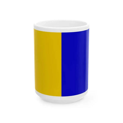 Flag of county Clare (Ireland) White Coffee Mug 15oz - Go Mug Yourself
