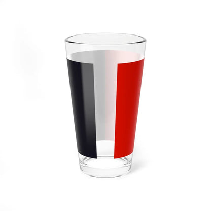 Flag of county Down (Ireland) Pint Glass 16oz - Go Mug Yourself