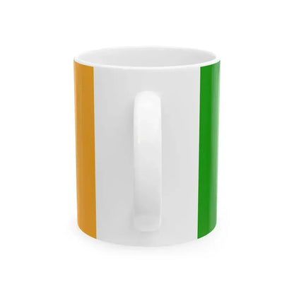 Flag of county Kerry (Ireland) White Coffee Mug - Go Mug Yourself