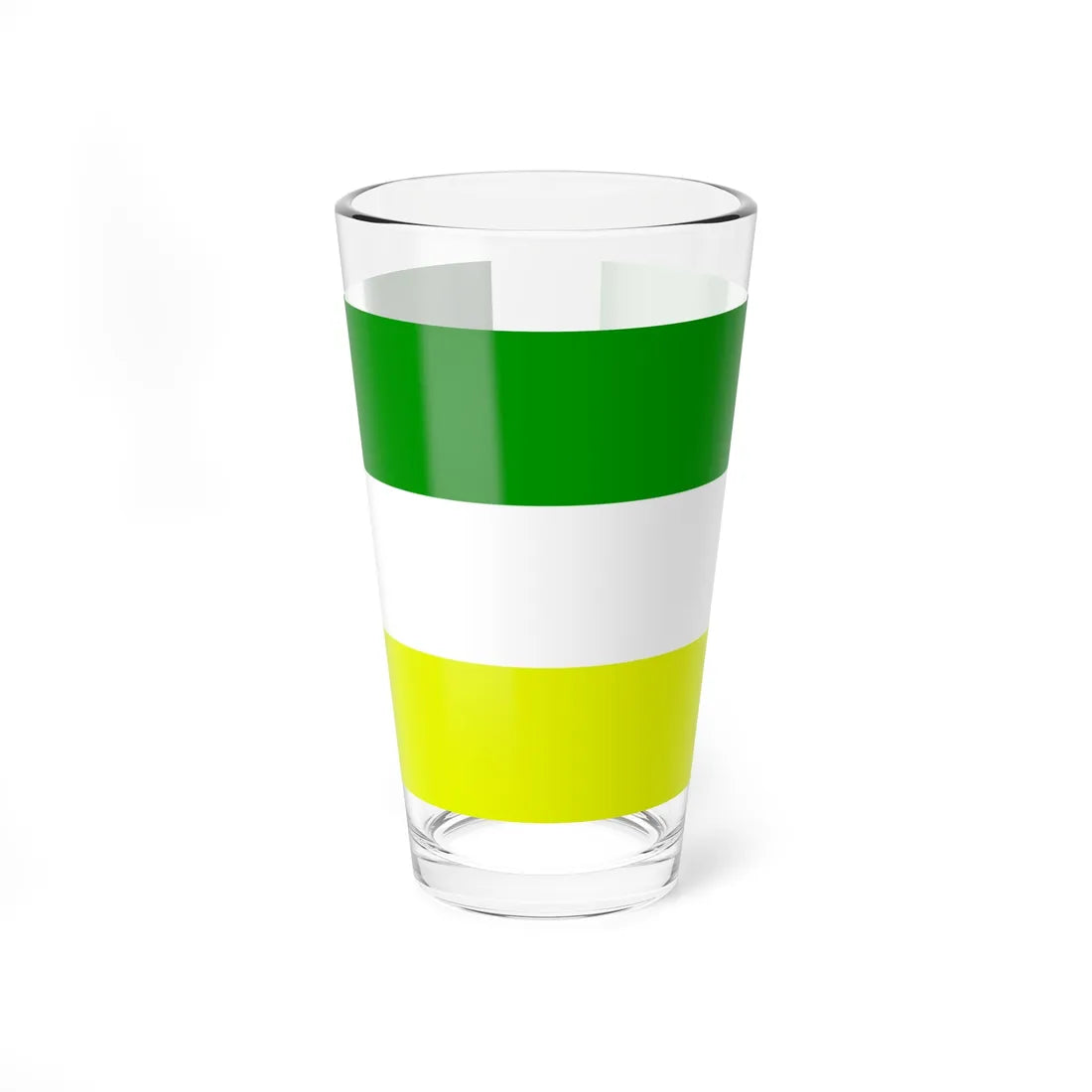 Flag of county Offaly - alternative (Ireland) Pint Glass 16oz 16oz - Go Mug Yourself