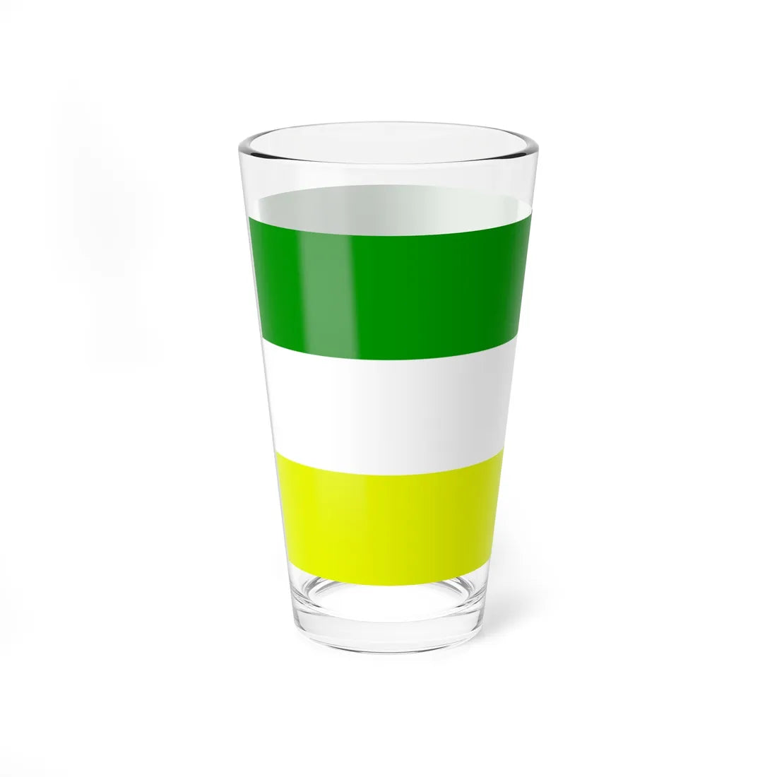 Flag of county Offaly - alternative (Ireland) Pint Glass 16oz - Go Mug Yourself