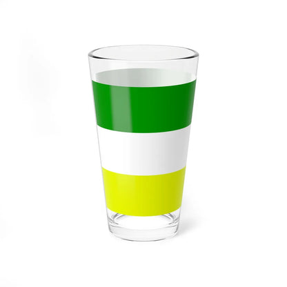 Flag of county Offaly - alternative (Ireland) Pint Glass 16oz - Go Mug Yourself