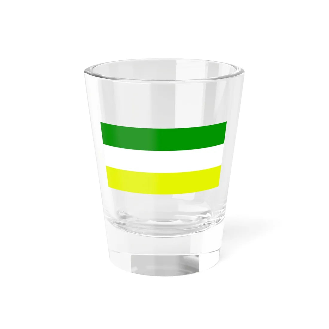 Flag of county Offaly - alternative (Ireland) Shot Glass 1.5oz 1.5oz - Go Mug Yourself