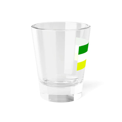 Flag of county Offaly - alternative (Ireland) Shot Glass 1.5oz - Go Mug Yourself
