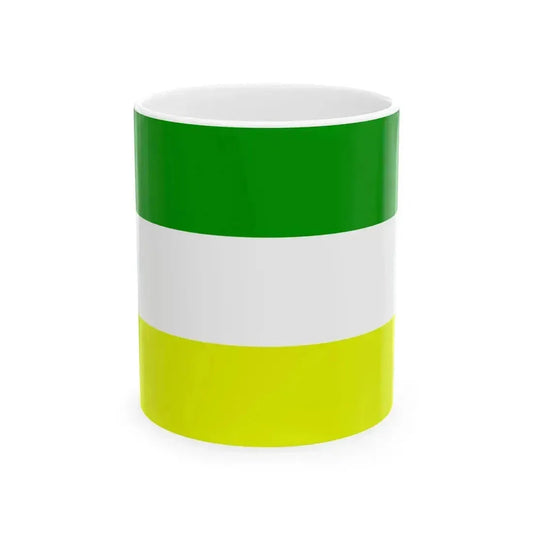 Flag of county Offaly - alternative (Ireland) White Coffee Mug 11oz - Go Mug Yourself